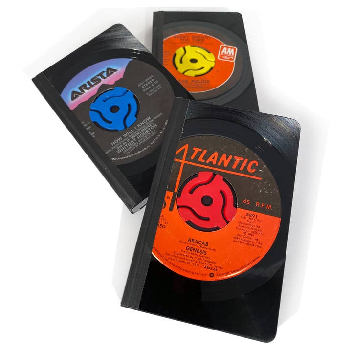 Vinylux - Wholesale Journal/diary - Small 45RPM Vinyl Record Journal