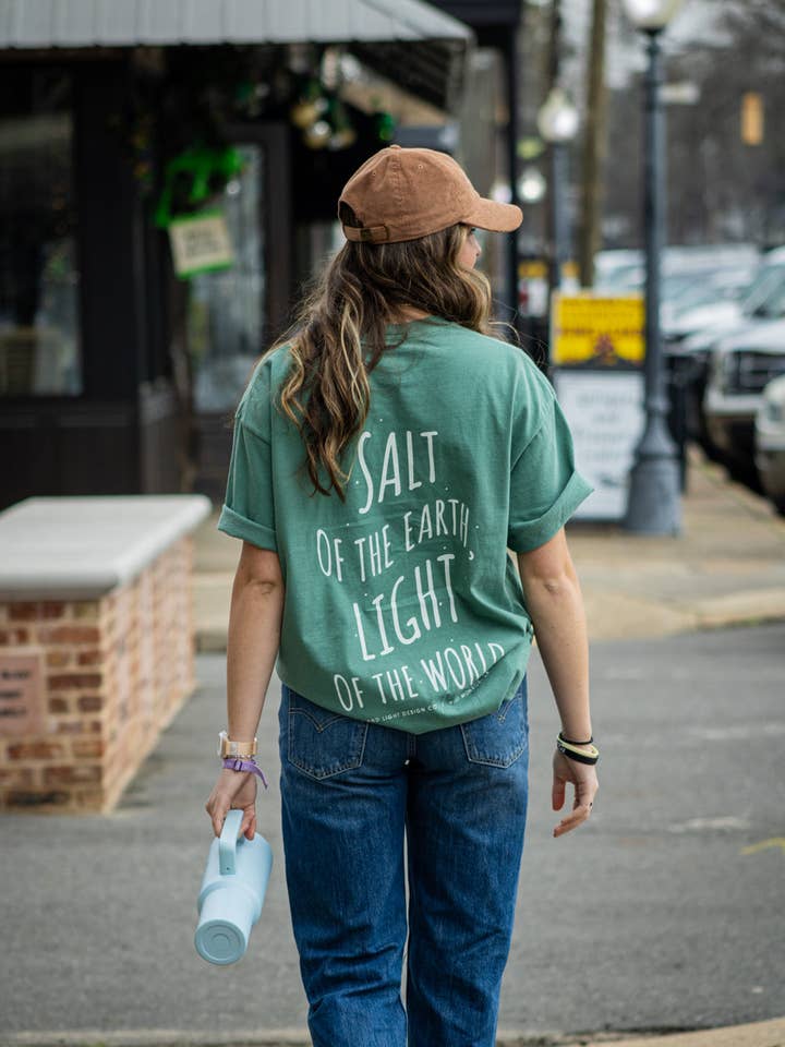 Salt & Light Tee | Christian T-Shirt | Matthew 5:13–14 Faith for wholesale by Salt + Light Design Co.