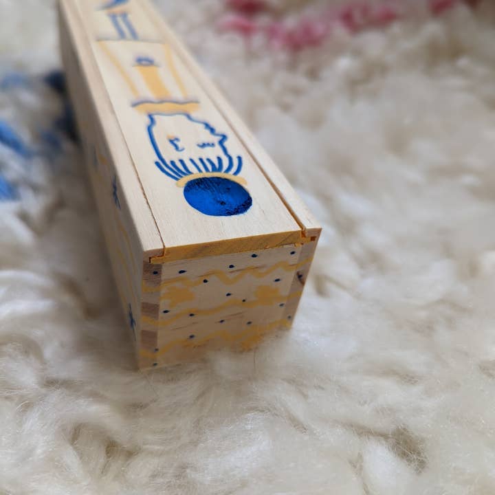 Foreignspell - Wholesale Decorative Box - Moon Gal | Hand-Painted, One-of-a-Kind Wooden Box2