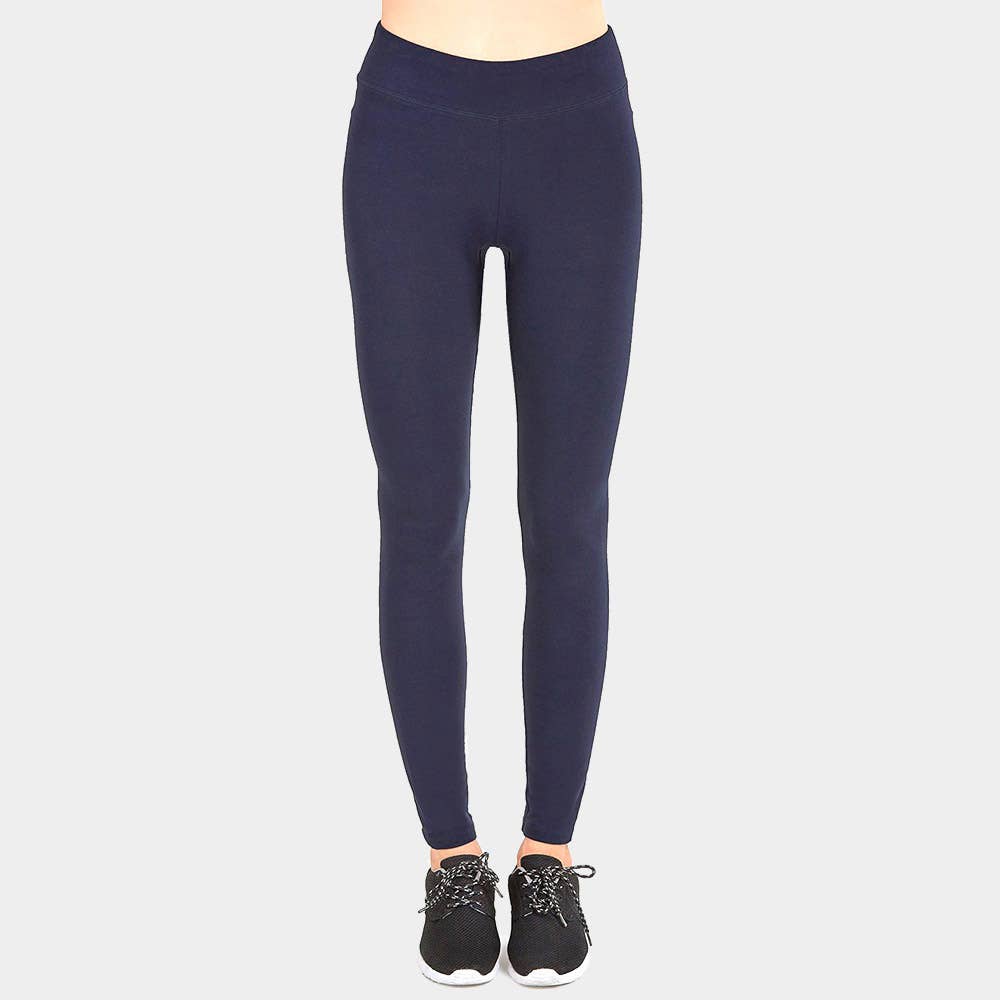 Sensibling Corp. - Wholesale Athletic/Lounge Leggings - Women's - Ladies Cotton Leggings
10