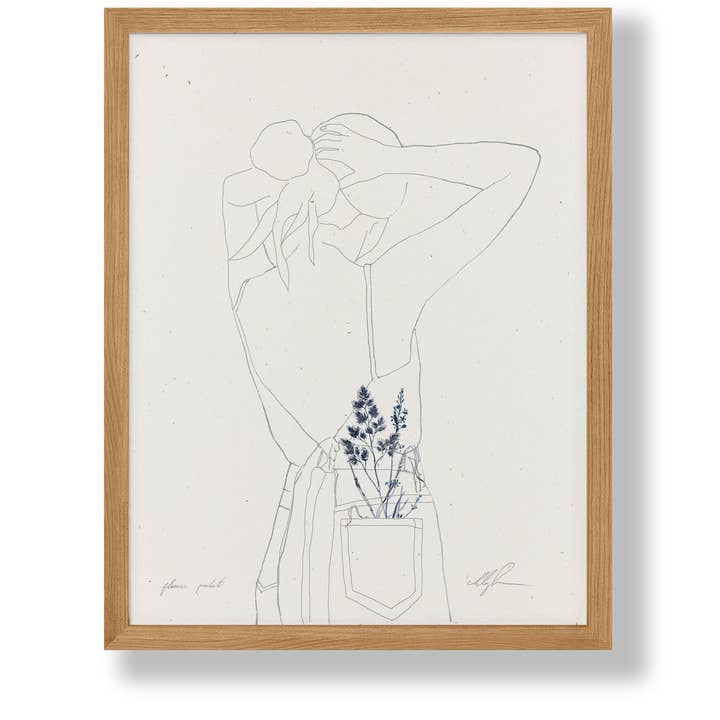 Cocoshalom – Engroshandel Kunsttryk – Blomster I Min Lomme