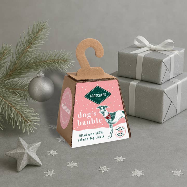 Goodchap's - Wholesale Pet Treats - Dog - The Dog's Bauble | Salmon 1