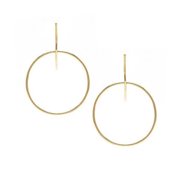 Yochi NY - Wholesale Hoop Earrings - Sabrina