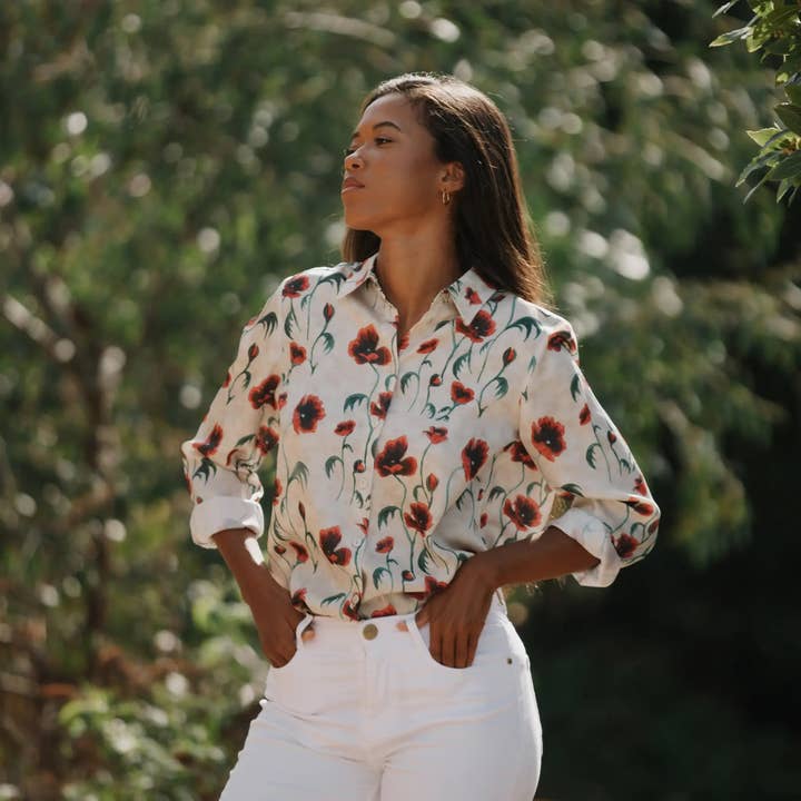 Camisa Selsey Poppy para venta al por mayor de Welligogs