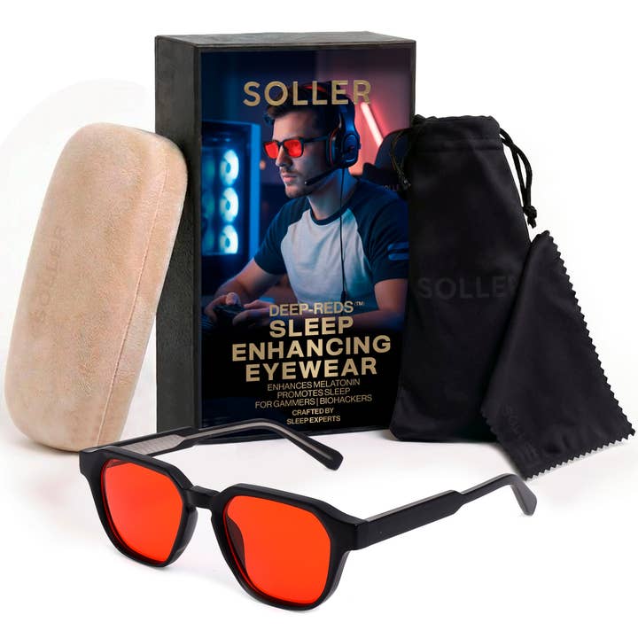 Orion - Red-Light Glasses for wholesale by Sunday Silks