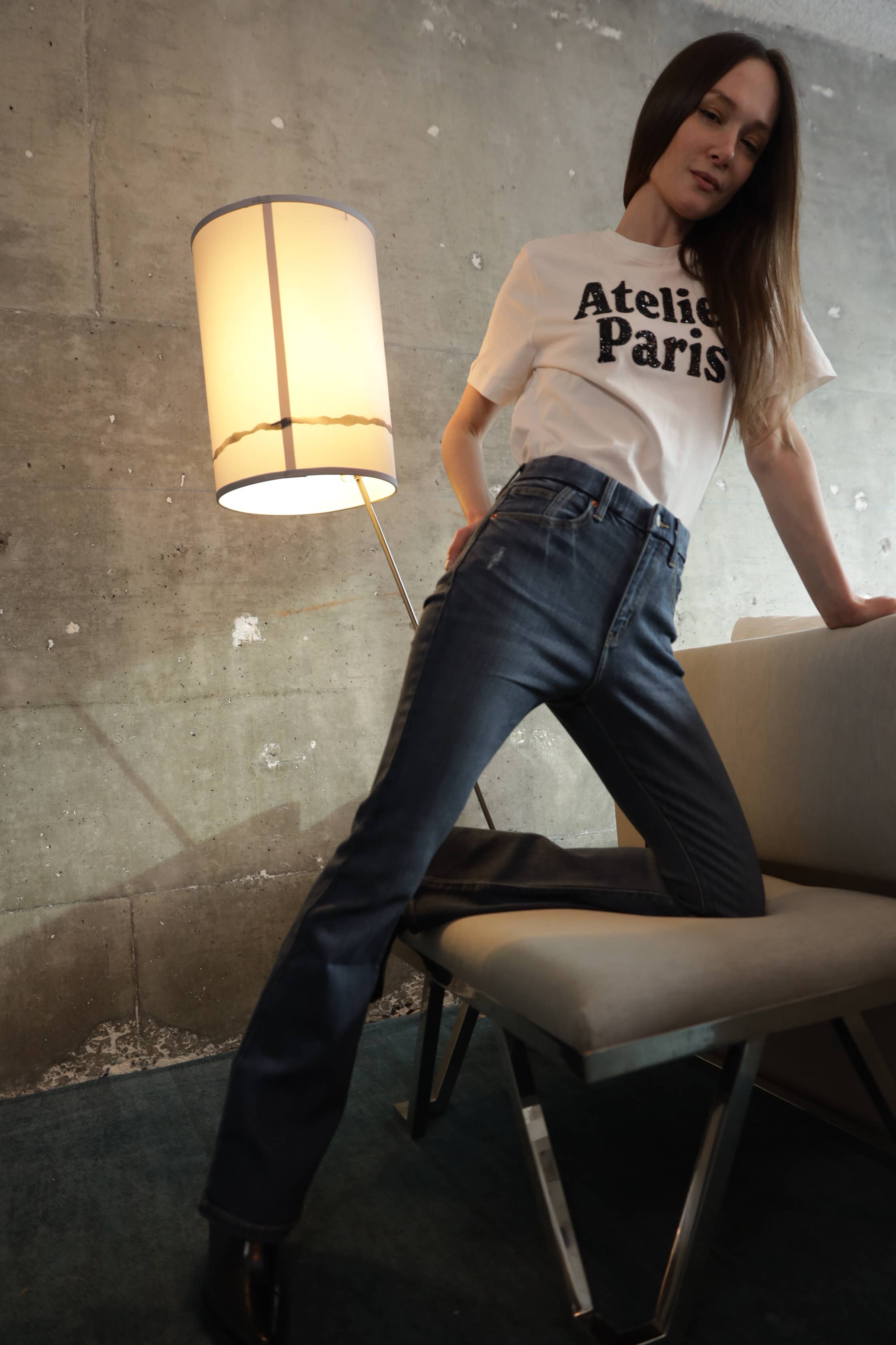 ARTEMIS VINTAGE - Wholesale Jeans - Women's - ECO FABRIC HIGH RISE PHONE POCKET BOOTCUT JEANS4