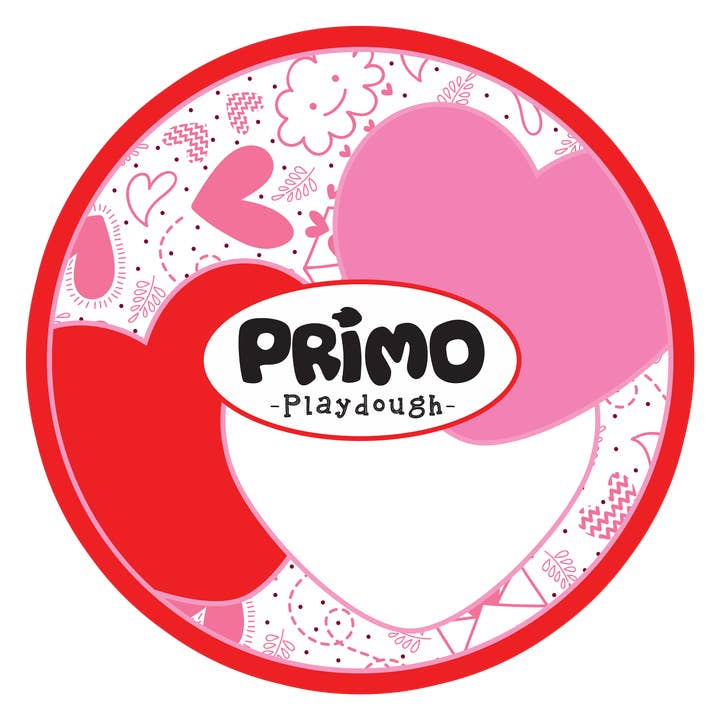 Primo Playdough - Wholesale Putty/slime – Child - Scented Playdough Valentine 3-Pack (5 ounce)3