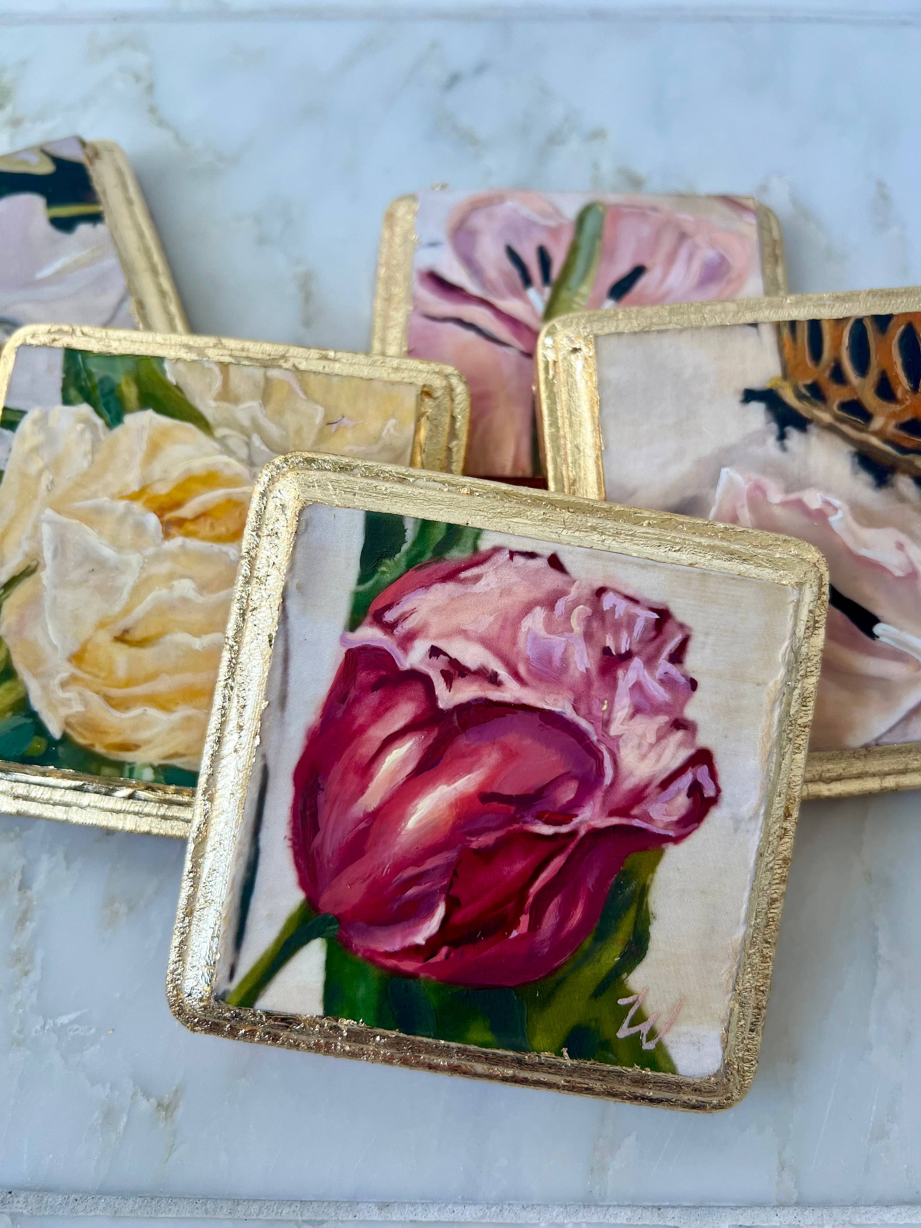 Taylor Wiedemann Fine Art – Engroshandel Kunsttryk – Petal Prints-Pink Tulip1