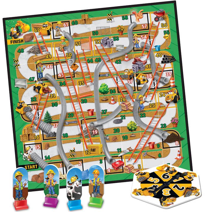 Masterpieces Puzzles - Wholesale Board Game - CAT - Slides & Ladders Board Game
