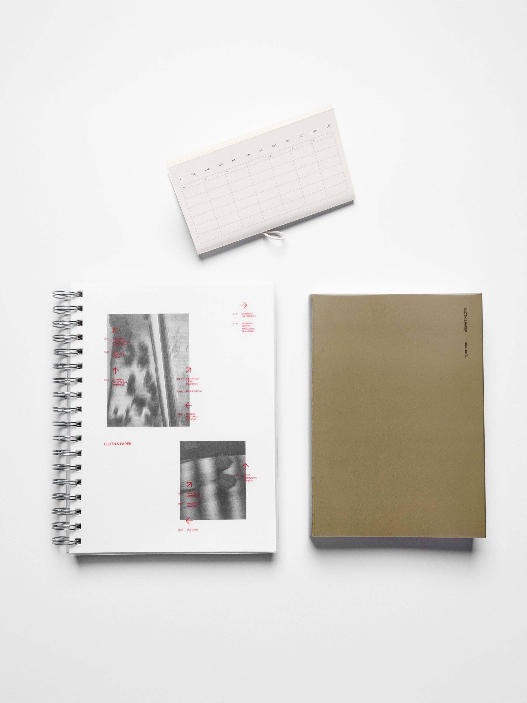 Cloth & Paper - Wholesale Notebook - Commonplace Notebook Set1