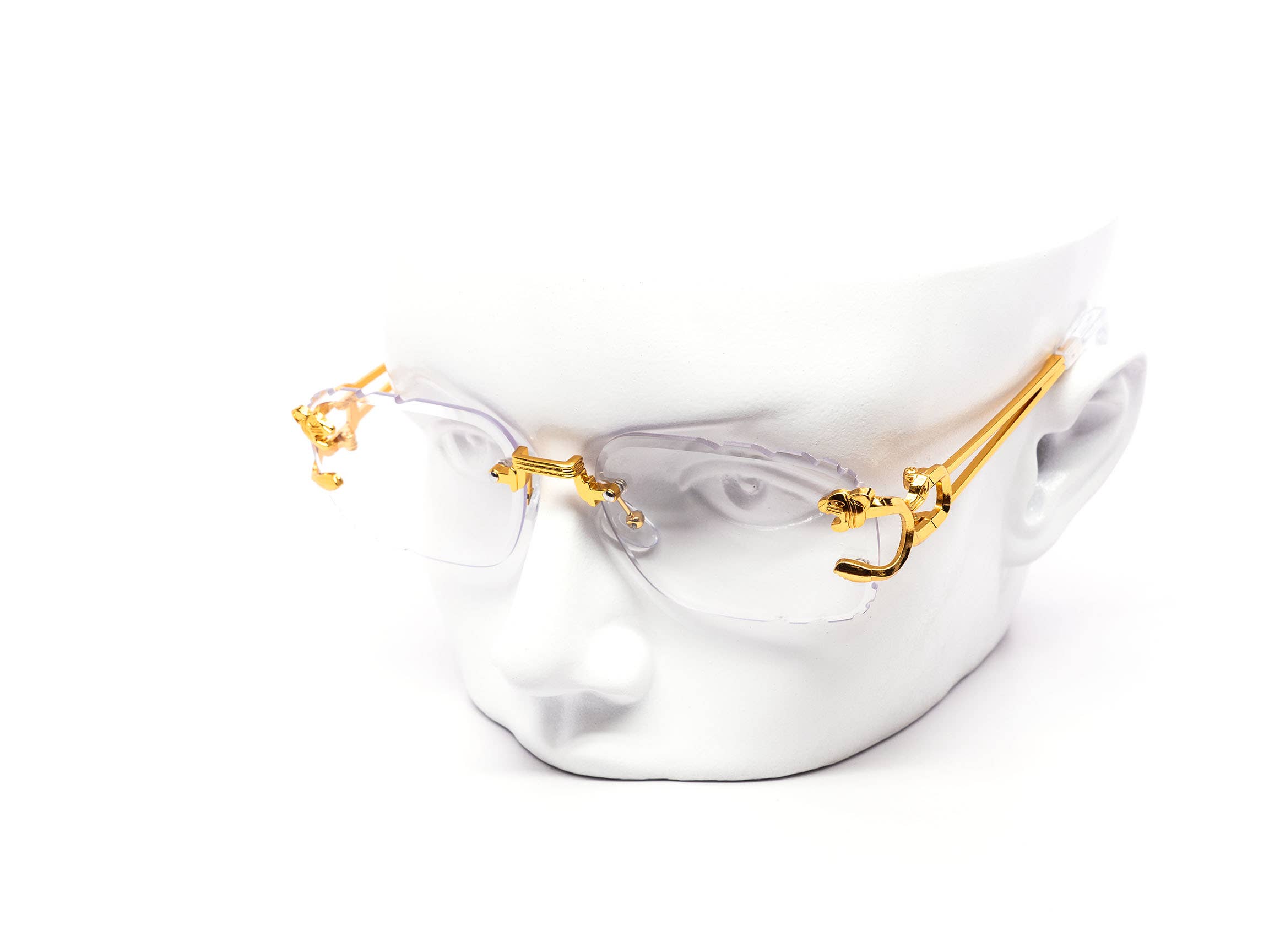 Still Friday - Wholesale Sunglasses - Unisex - Lions Den Gradient Jagged Edge Miter-cut Sunglasses2