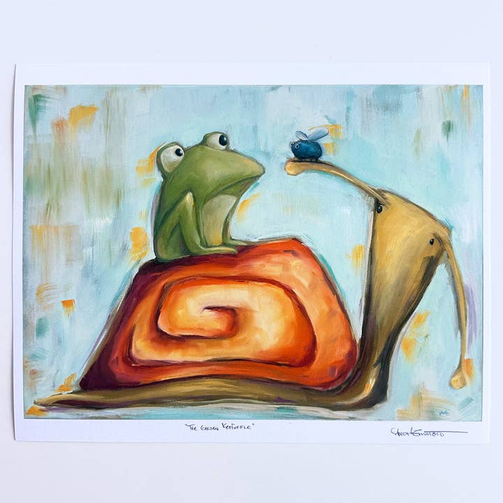 The Garden Kerfuffle | Impressão artística por atacado de Abigail Emmert Art