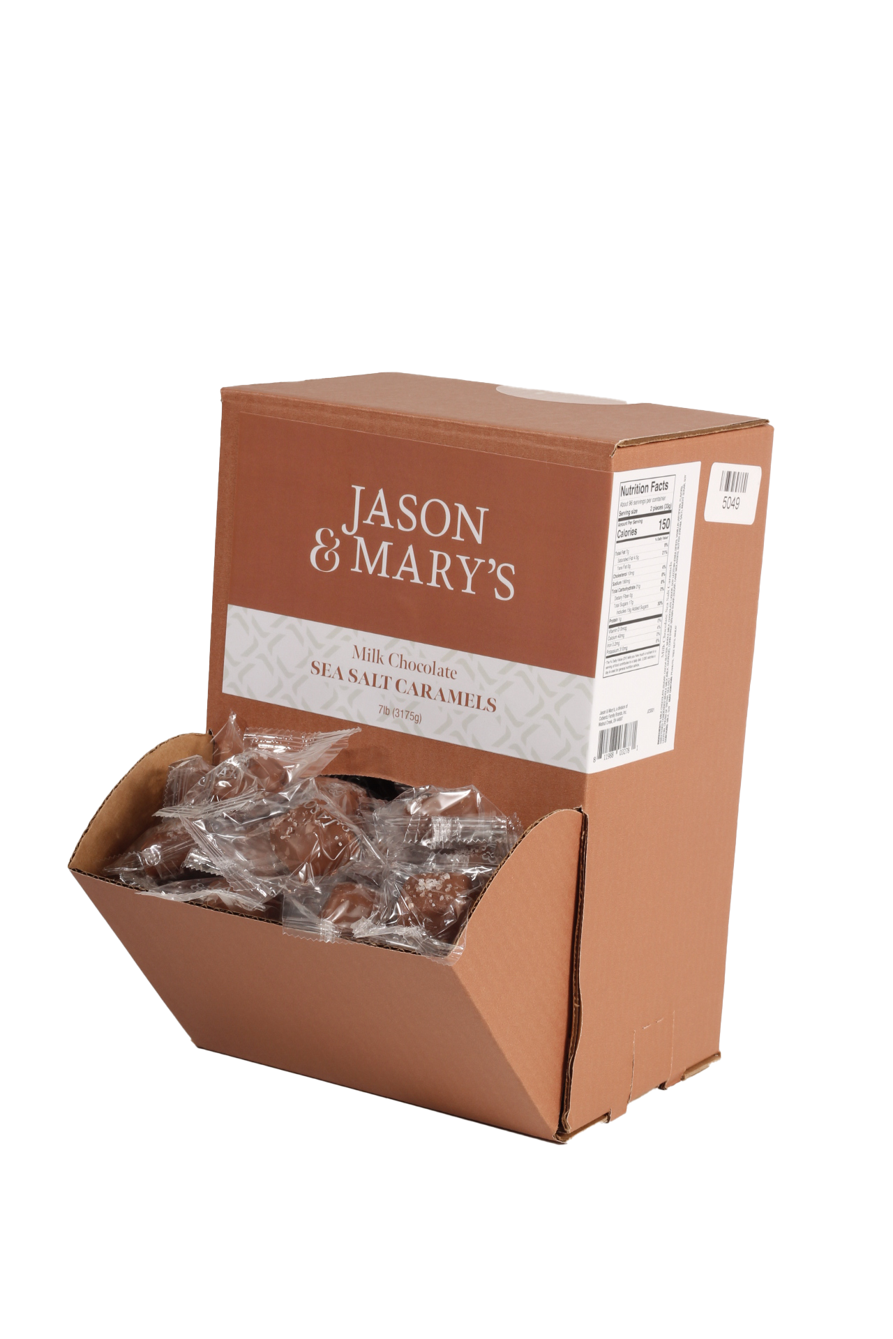 Coblentz Chocolate Company - Vente Friandises enrobées de chocolat - Caramels au sel de mer au lait en bouchées3