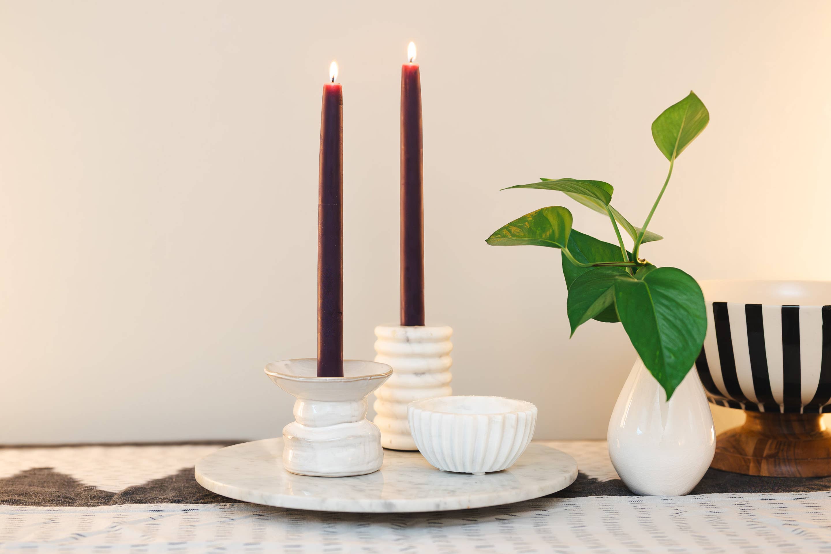 Sunbeam Candles, Inc – Vela/castiçal cónico por atacado – Velas Cónicas de Cera de Abelha de 10" - Pares Envolvidos (caixa de 6 unidades)15