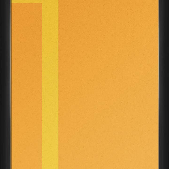 Orange Doors Décoration murale encadrée 20 po x 45,7 cm pour la vente par PTM Images