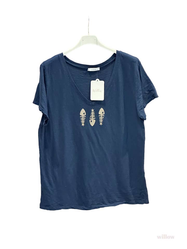 Moonsun - Wholesale T-Shirt - Women's - 3 fish t-shirt5