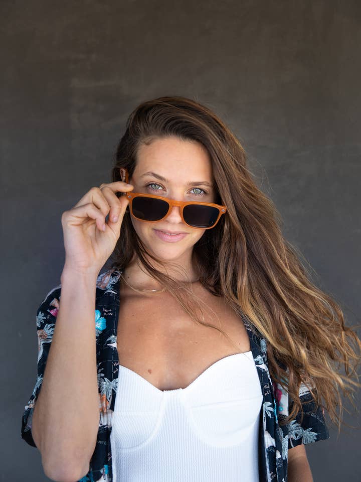 Largo Bio Collection 100% Plant-Based Acetate Sunglasses for wholesale by Opolis