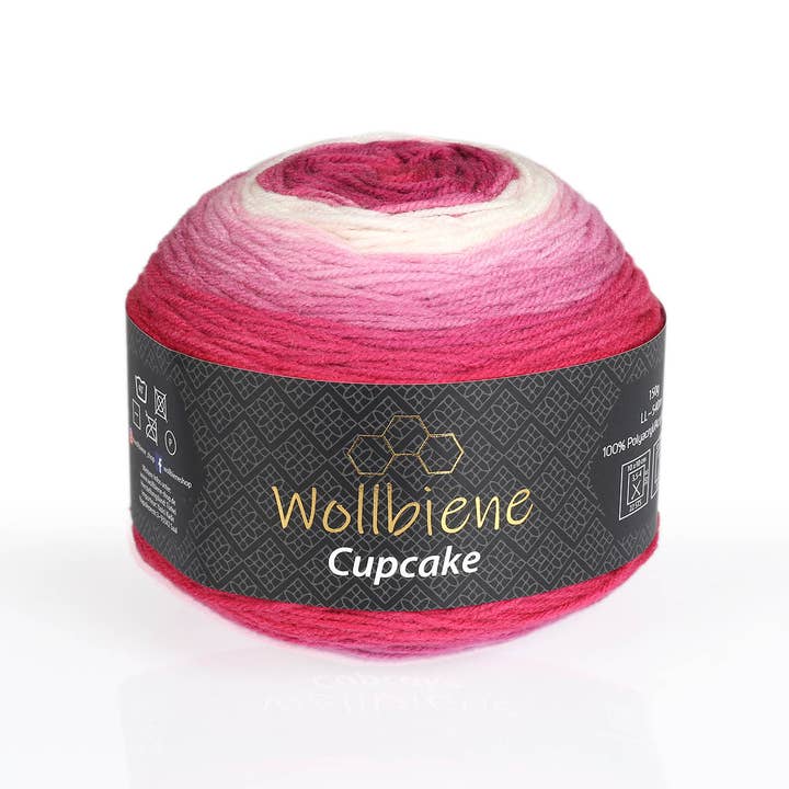 Wollbiene - Wholesale Yarn - woolen bee cupcake gradient wool knitting wool 150g1