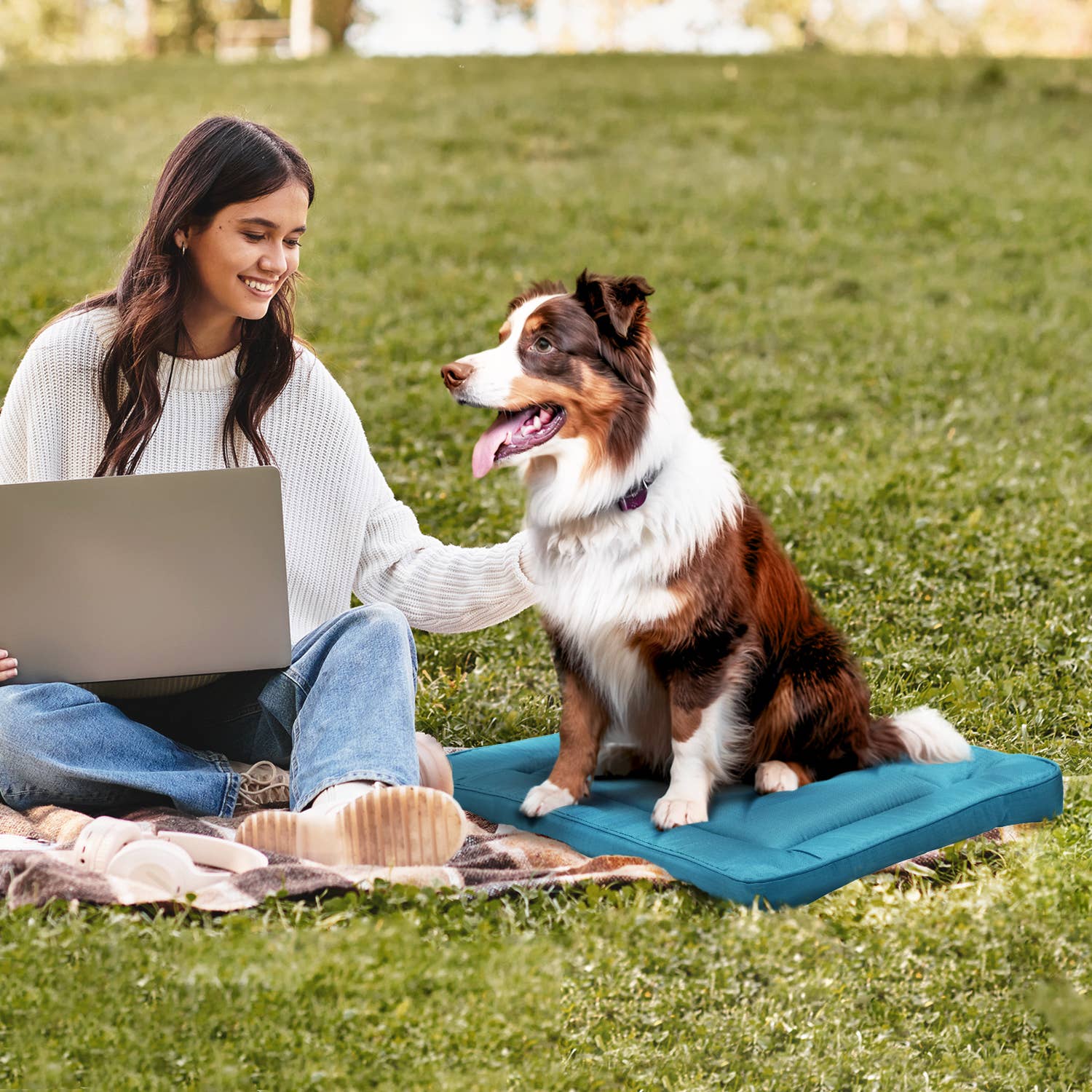 Precious Tails - Wholesale Pet Bed - Cat/Dog - Precious Tails Orthopedic Pet Bed Crate Mat10