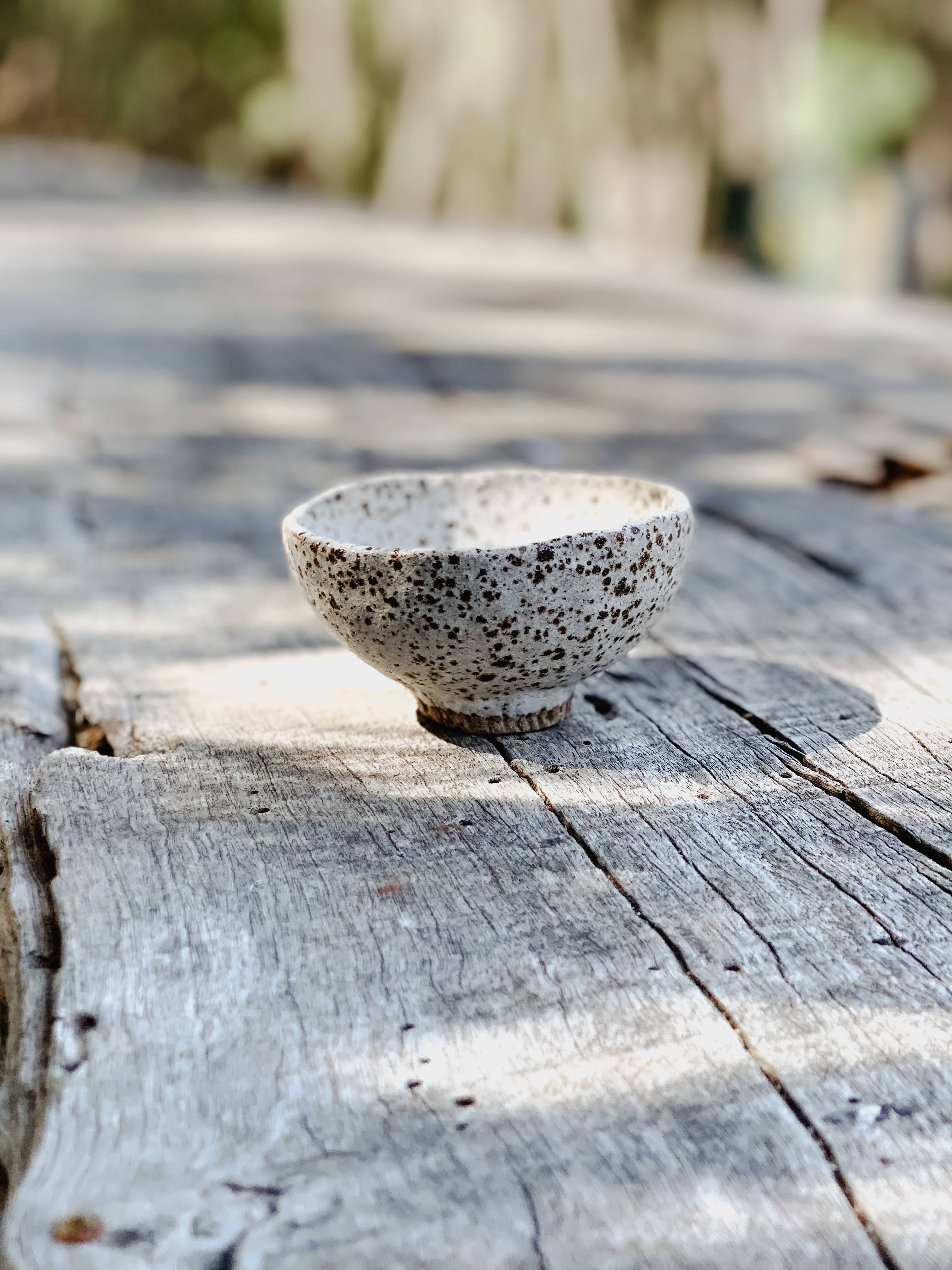 River Ceramics - Wholesale Serving bowl - White Speckle Serving Bowls - Small | Handmade | Rustic0