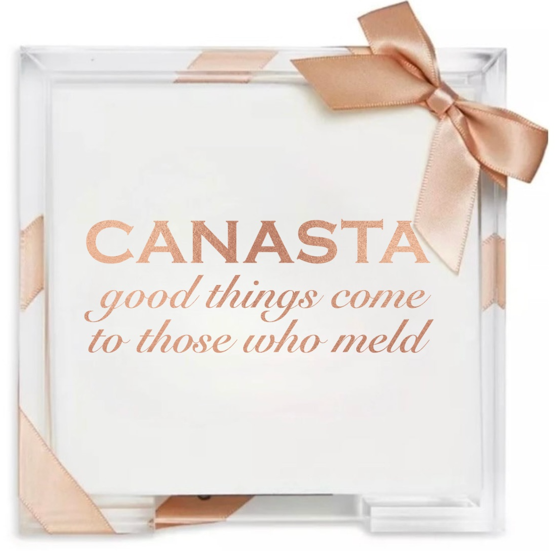 Lined Design - Wholesale Disposable Napkin - Acrylic Cocktail Napkin Hostess Set13