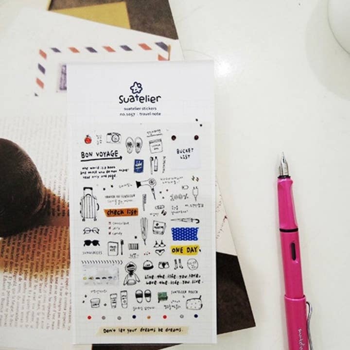 Suatelier | Travel note for wholesale by LULUFUNSTUDIO