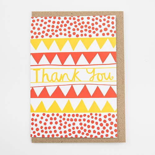 Dot & Bunting Thank You for wholesale by Alison Hardcastle