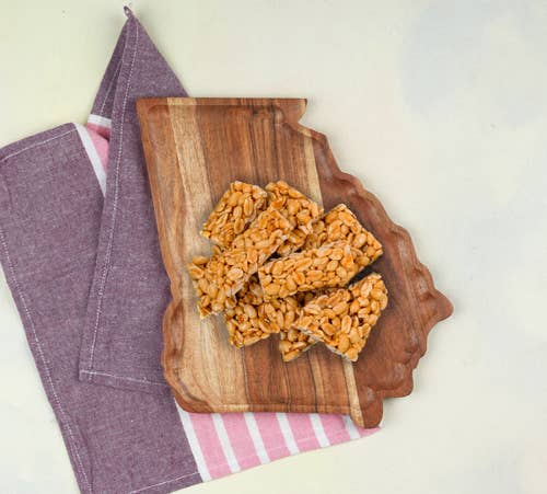 India Handicrafts Inc – Tábua de cortar por atacado – GEÓRGIA Trench Placas de Acacia