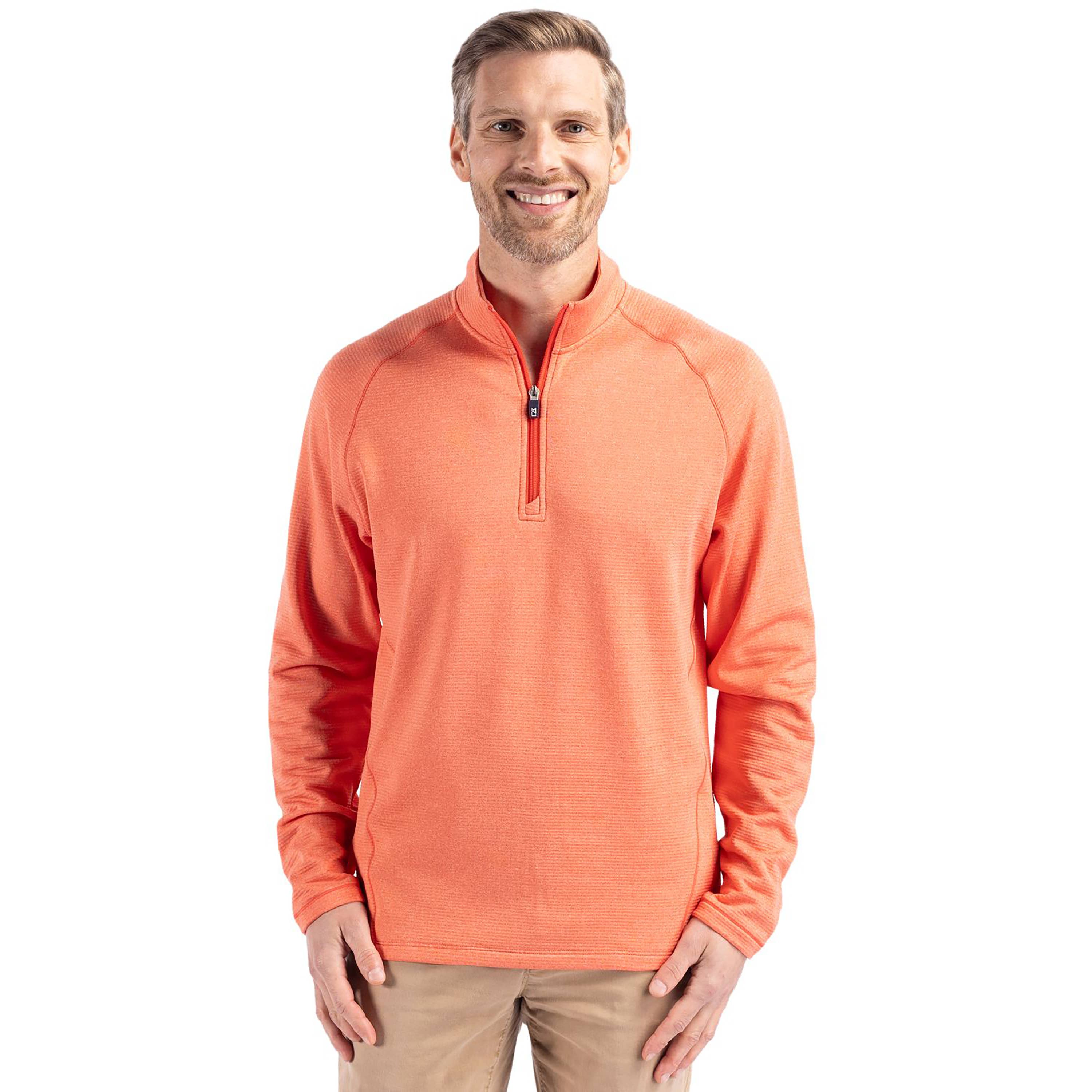 Cutter & Buck - Wholesale Sweatshirt - Men's - Cutter & Buck Peshastin Eco Mens Half Zip Pullover2