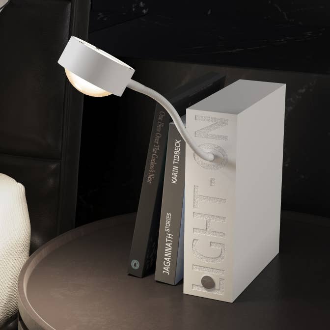 Novo Exclusive - Novo Group GmbH - Wholesale Accent/Desk Lamp - Top Light Lights Light On Puk - G9 Socket - Matt White0