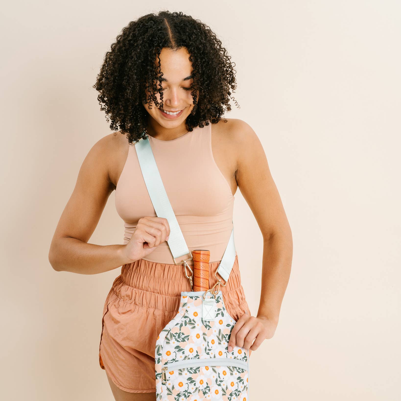 The Darling Effect - Vente Accessoires de sport - Étui à pagaie Pickleball - Flower Talk4