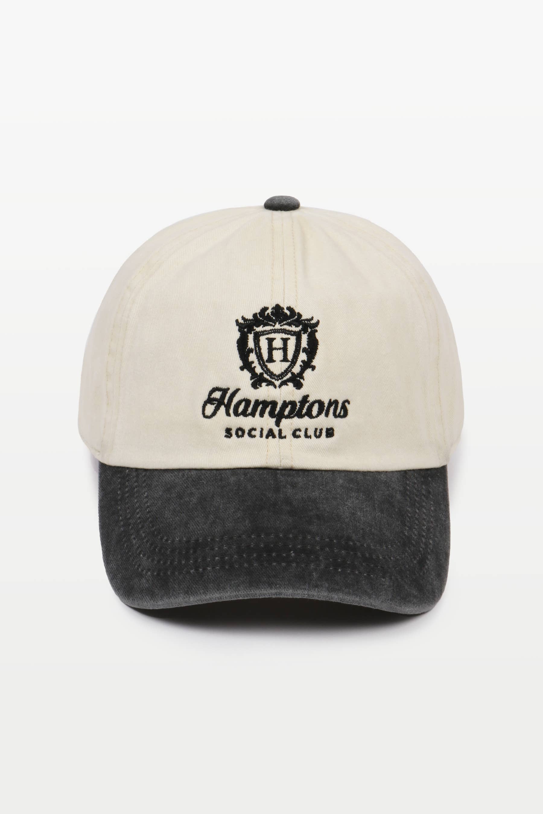 David And Young - Wholesale Baseball Cap - Unisex - Hamptons Social Club Two-Tone Baseball Cap