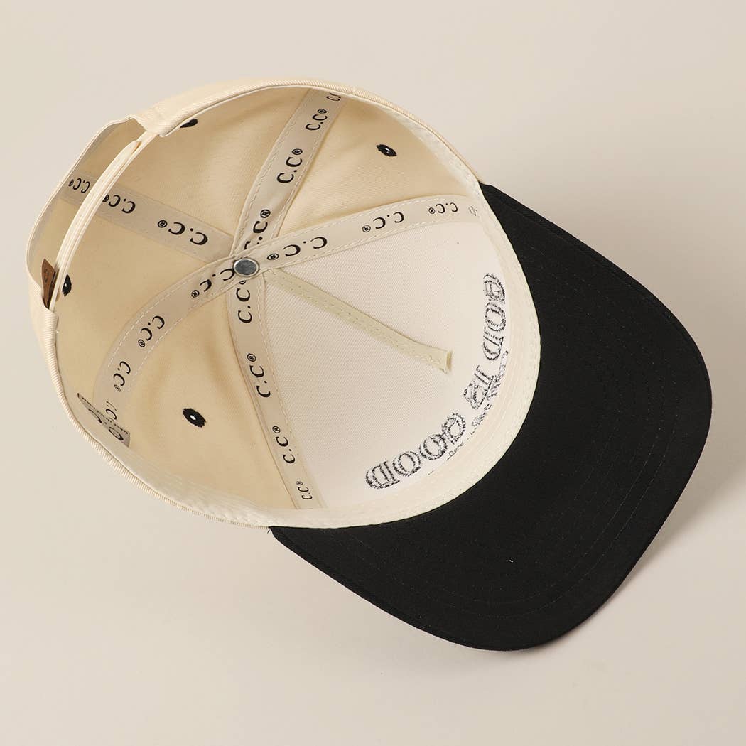 Fashion City - Wholesale Truckerpet - Uniseks - God Is Altijd Goed Borduurwerk Truckerpet3