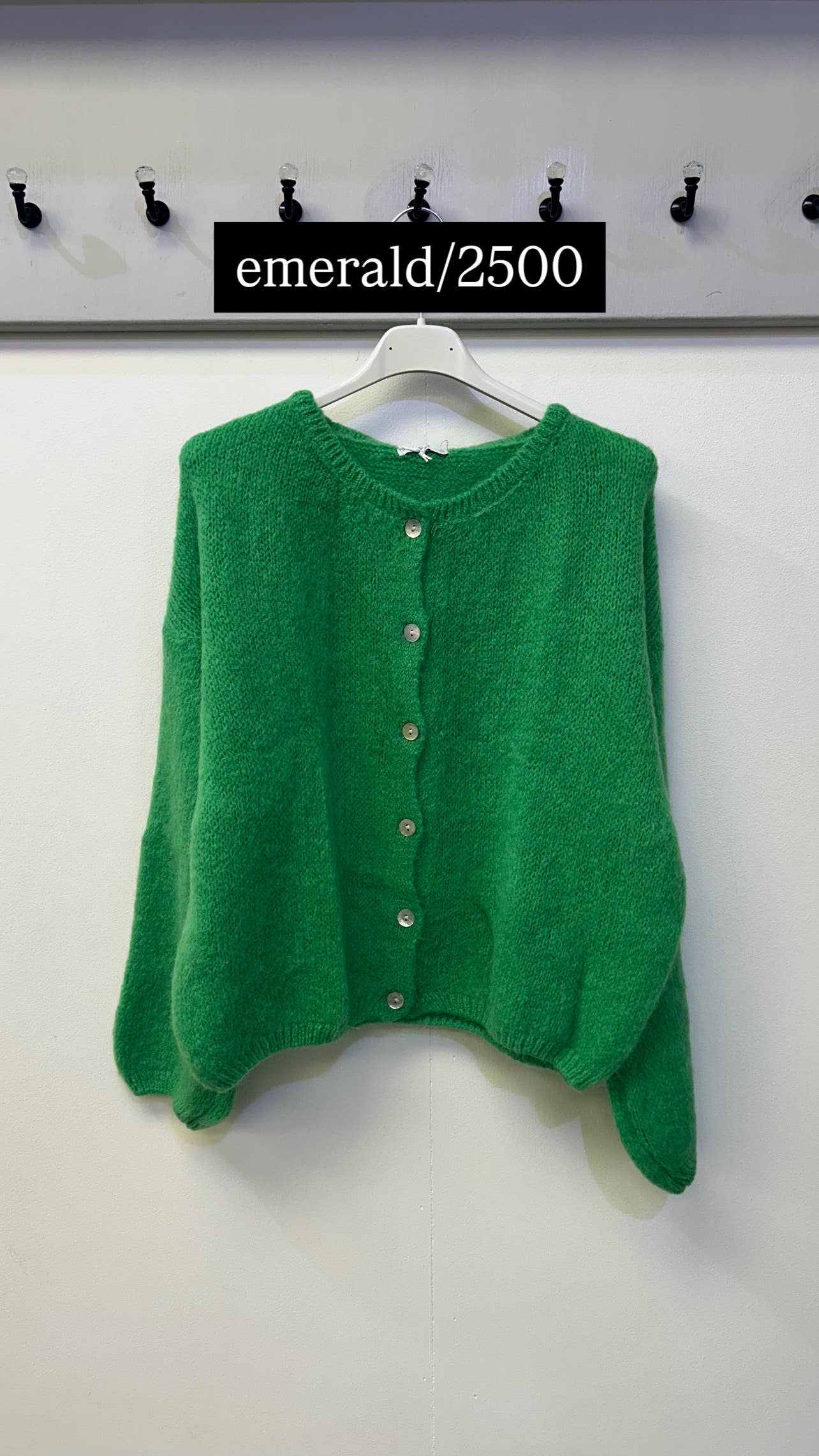 Terminal 1 Clothing – wholesale Kofta - Dam – Cardigan i mohairblandning med knappar fram35