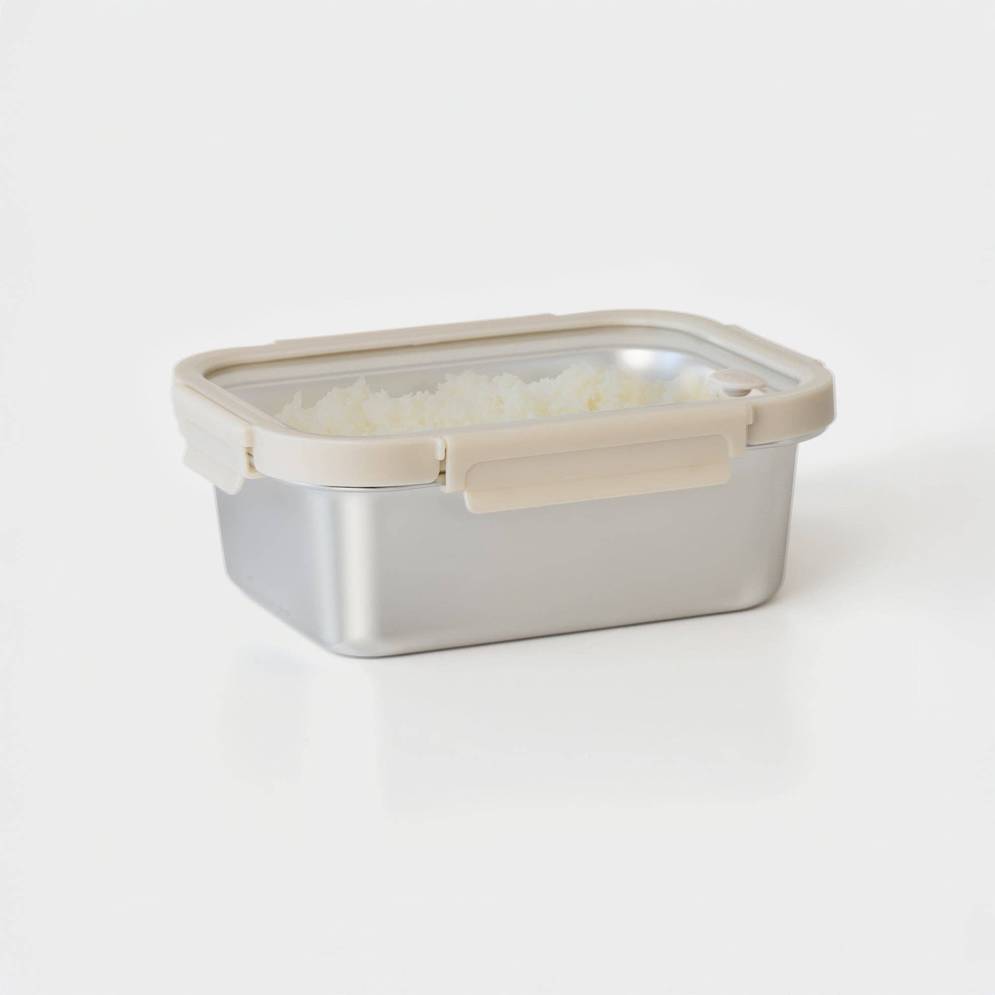 Genicook Product LLC - Wholesale Food storage container - The Stainless Steel Container - Vanilla (41 oz)