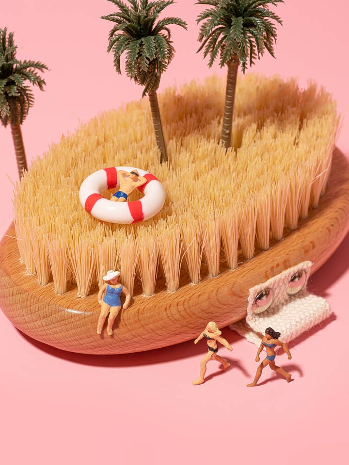 Dry Body Brush for wholesale by Goldi Body