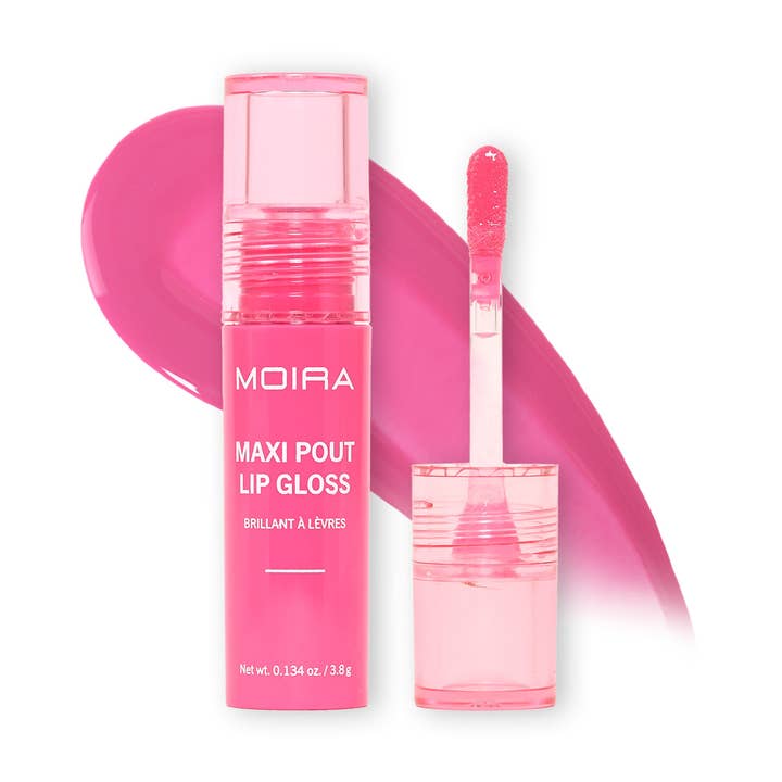 Maxi Pout Lip Gloss (004, Watermelon Whirl) for wholesale by Moira Cosmetics