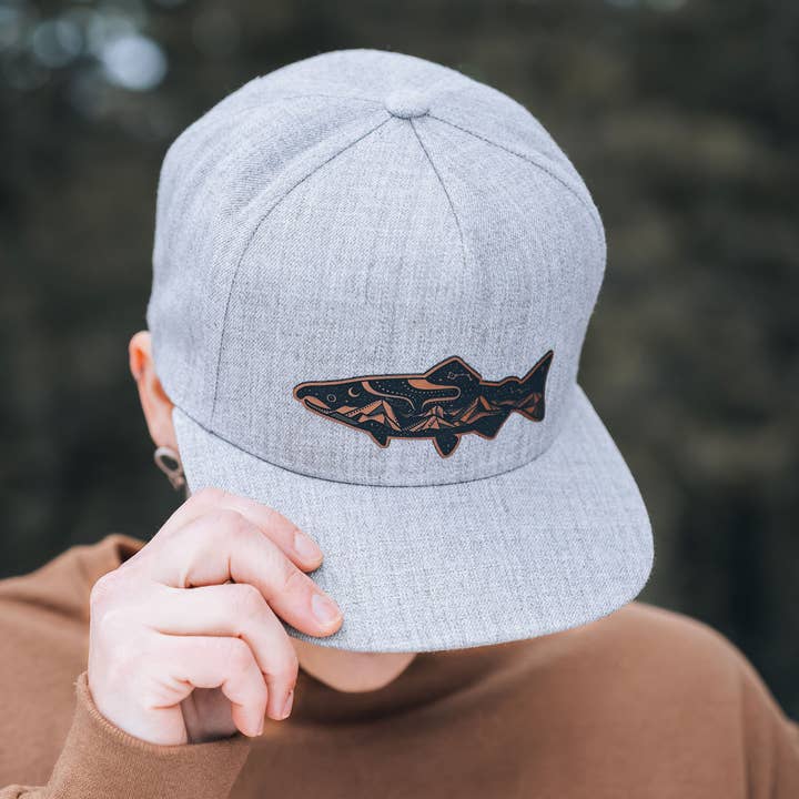 Laxrosa keps med platt skärm för wholesale av Mountain Mornings