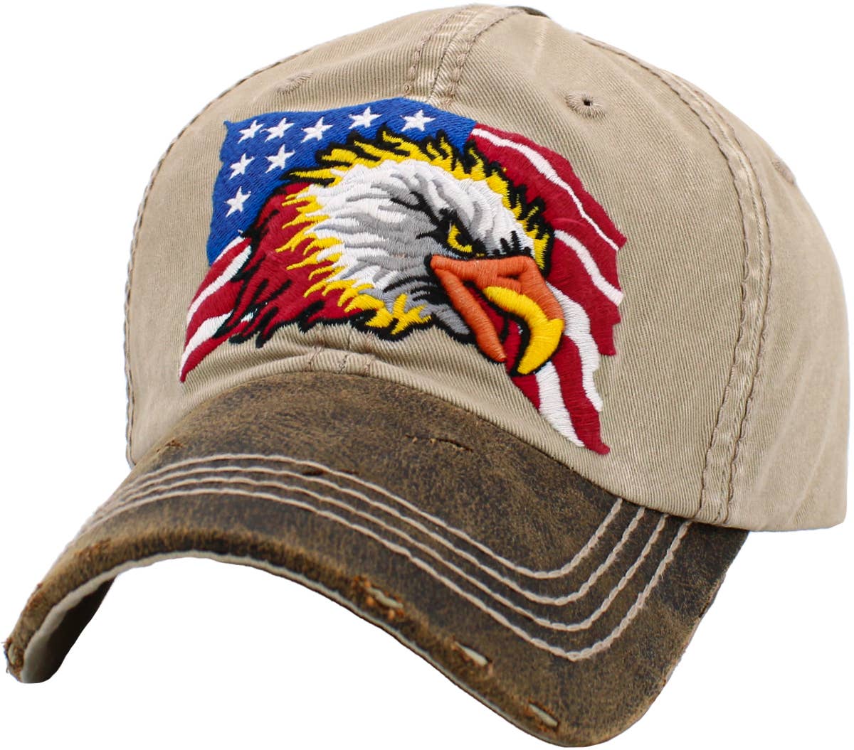 KBETHOS - Wholesale Baseball Cap - Men's - AMERICAN EAGLE VINTAGE BALL CAP2