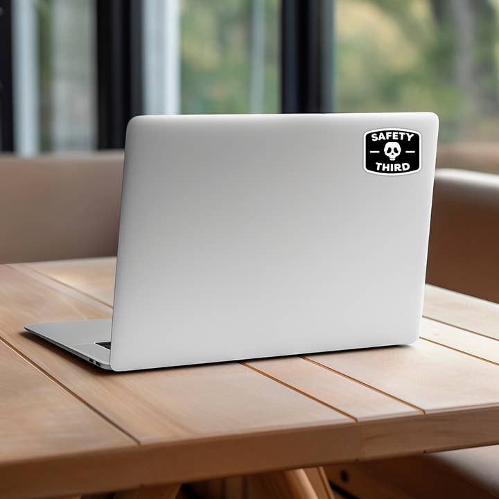 Coyote Color - Wholesale Sticker - Safety Third Funny Vinyl Sticker / Waterproof Decal 12