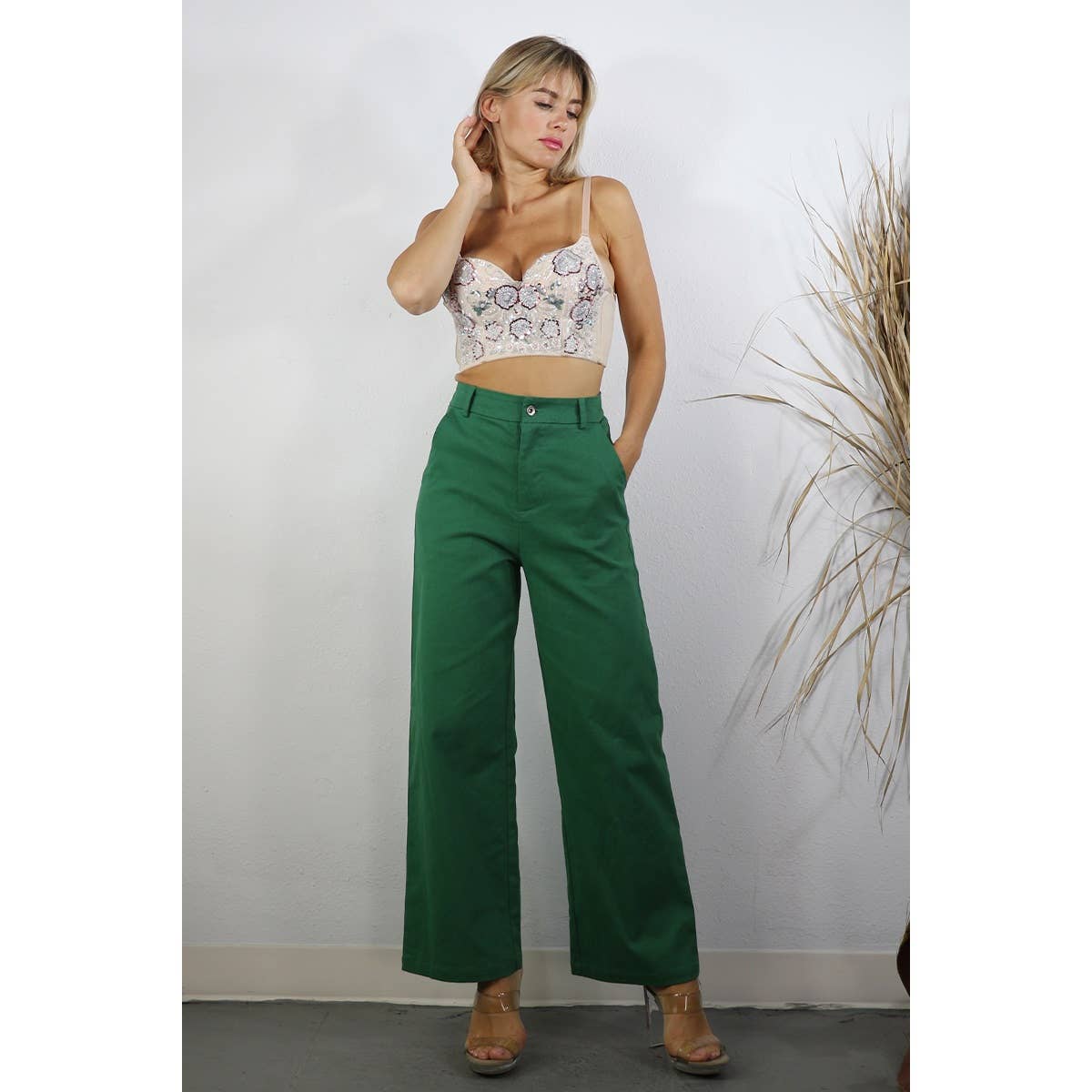 NUDE RHINESTONE BUSTIER for wholesale on Faire5