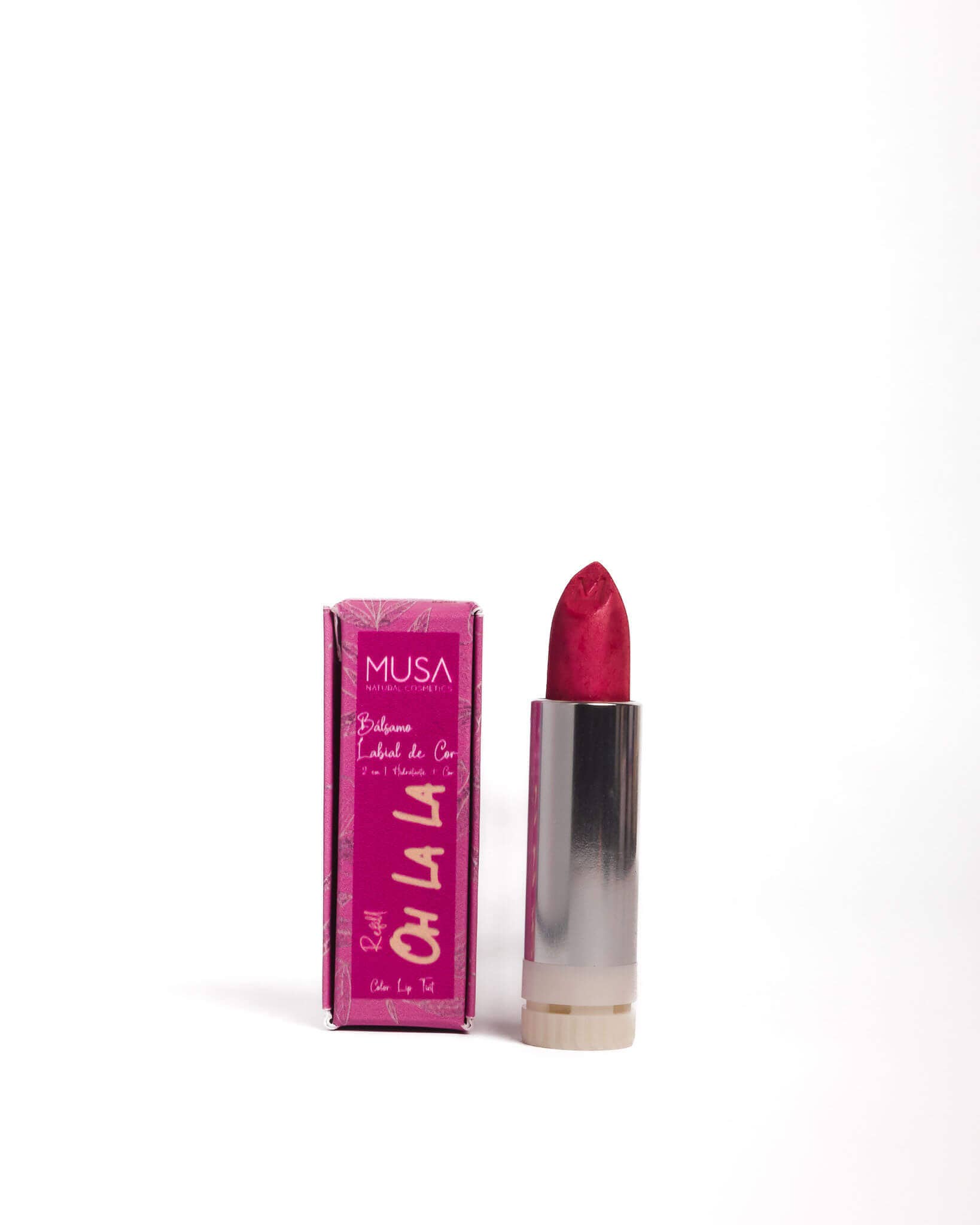 MUSA Natural Cosmetics - Wholesale Lip Balm - Color Lip Balm w/ Refill4