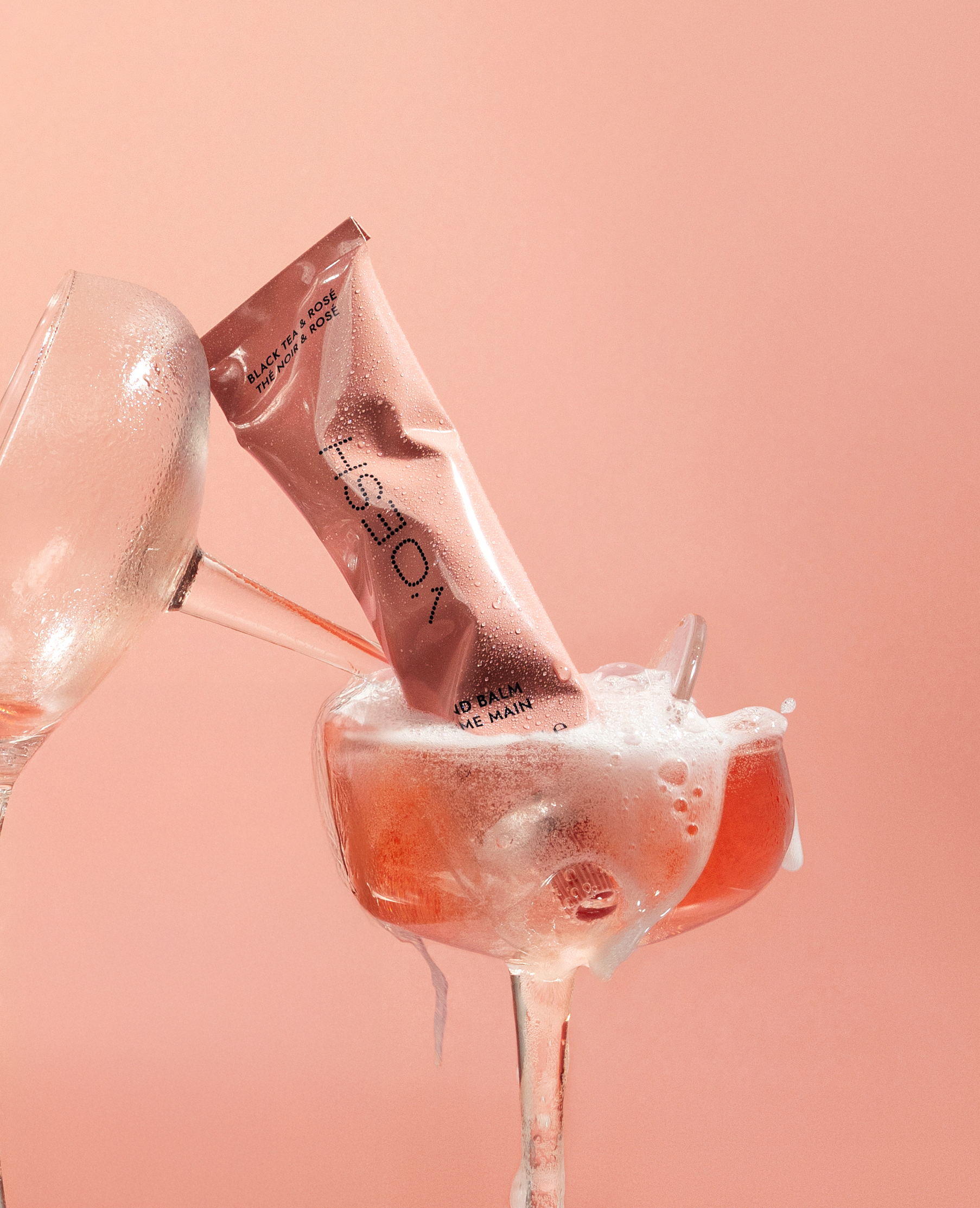 VOESH New York - Wholesale Hand Cream/Lotion - Hand Balm Black Tea & Rosé (1 oz.) Retail1