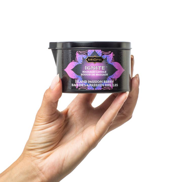 Kama Sutra - Wholesale Travel Candles - Ignite Massage Oil Candle