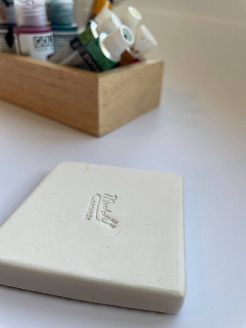 Muddy Ceramic Limited – Großhandel Palette/Mischschale – Handgefertigte tragbare Keramikmischpalette für Aquarellfarben3