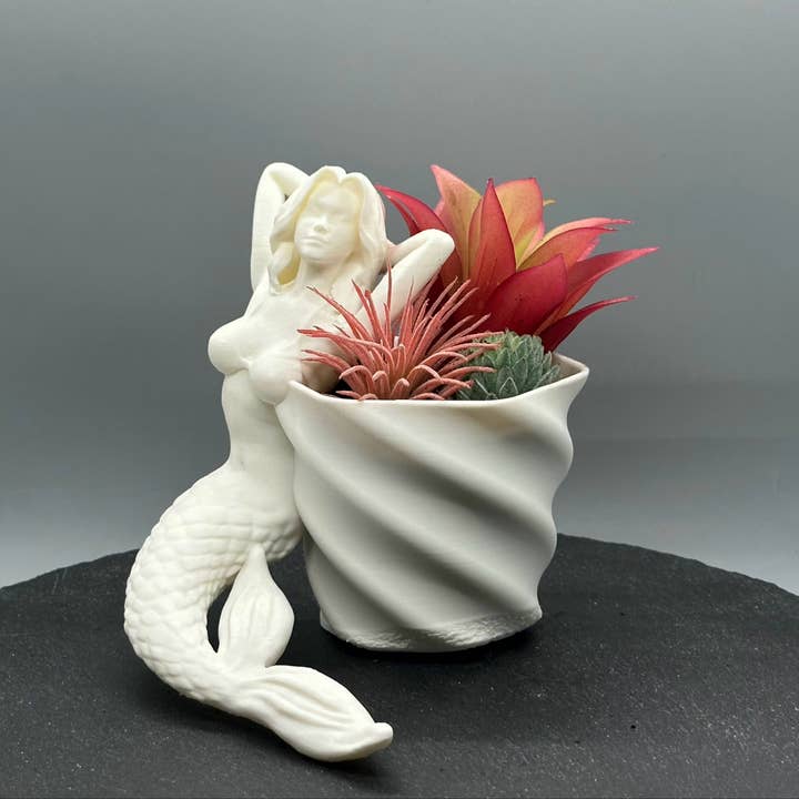 3DHotShop - Wholesale Plant Pot - Mermaid Planter