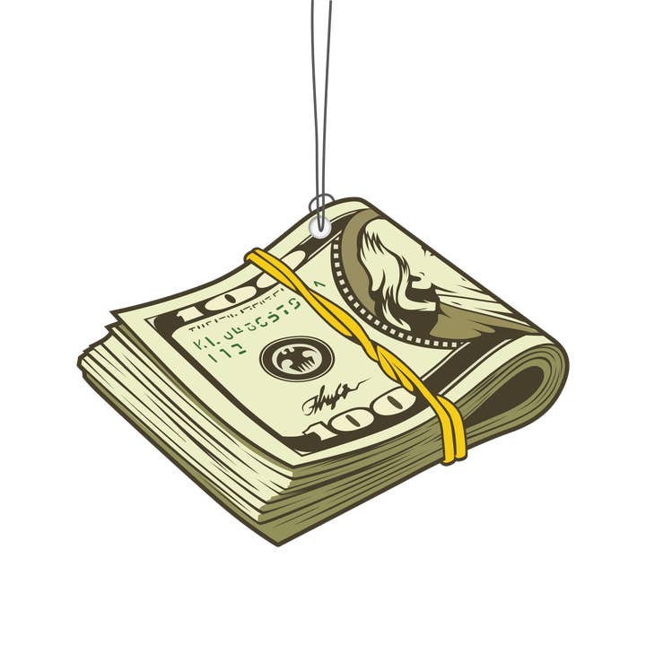 Désodorisant Novelty Dollars pour la vente par Really?! Air Fresheners
