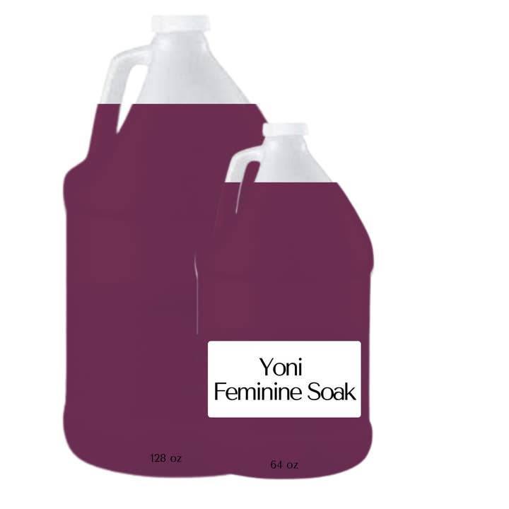Bulk - Yoni Feminine Soak - Retailer Packages and Labels for wholesale by R. Drew Naturals, LLC