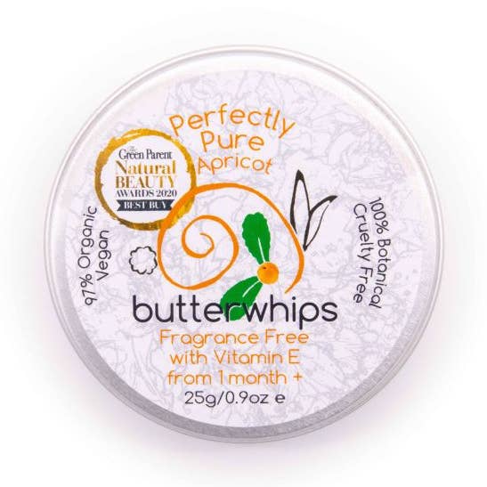 Perfectly Pure Apricot -Organic Whipped Shea Body Butter 25g for wholesale by Butterwhips Ltd