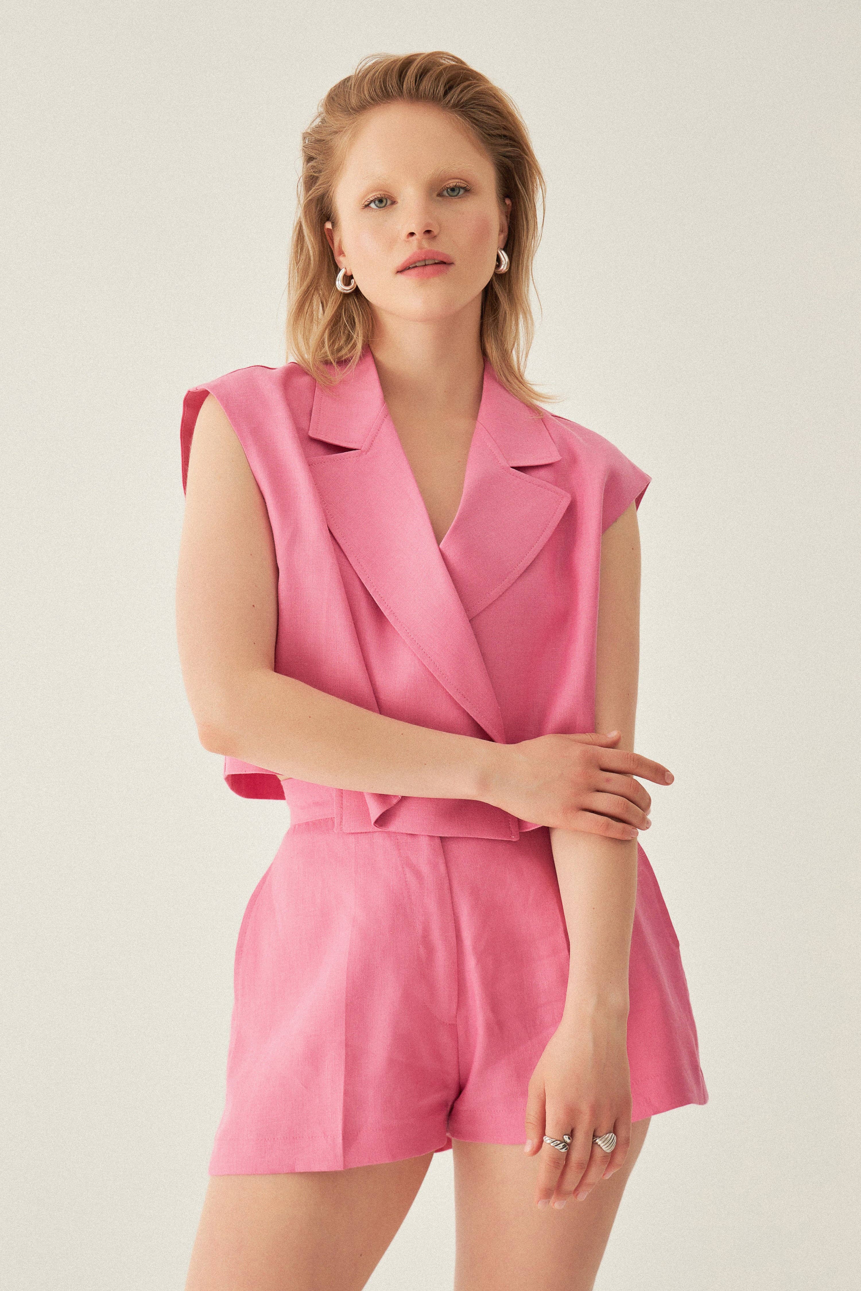 Le Cle – Großhandel Shorts – Damen – Alli Minishorts6